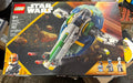 LEGO Star Wars: Attack of The Clones Jango Fett's Starship Building Toy - Pretend Play Set for Boys & Girls, Ages 9+ - Collectible Model Kit & Kids Room Decor - Gift for Birthdays - 75433