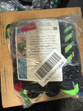 Med- Hanes Absolute Active Cushioned Ankle Socks Blk Socks 12- Pk