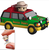 FUNKO | Bitty Pop! Rides | Dr. Alan Grant and Jurassic SUV