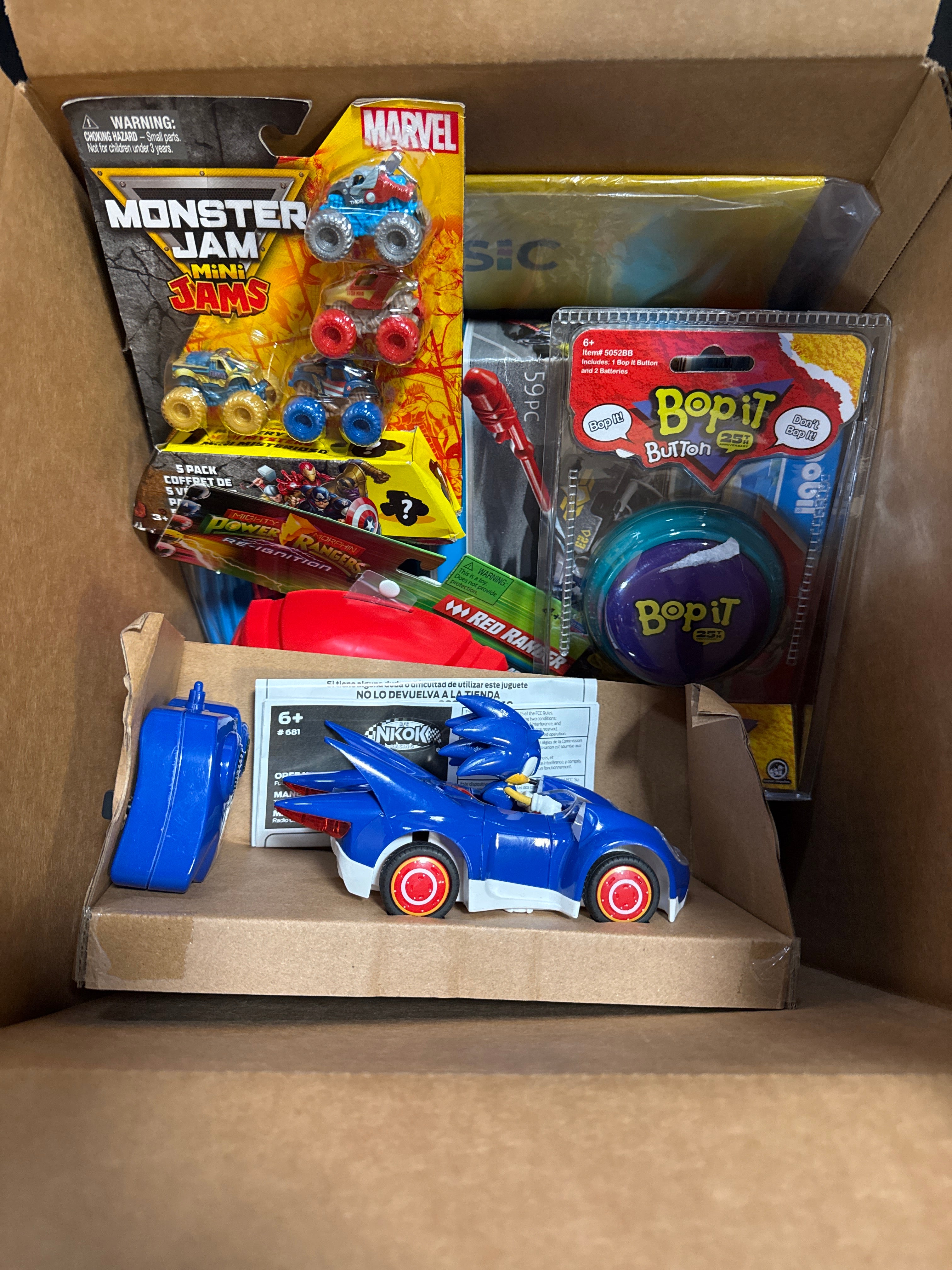 Action-Packed Toy Mystery Box for Boys