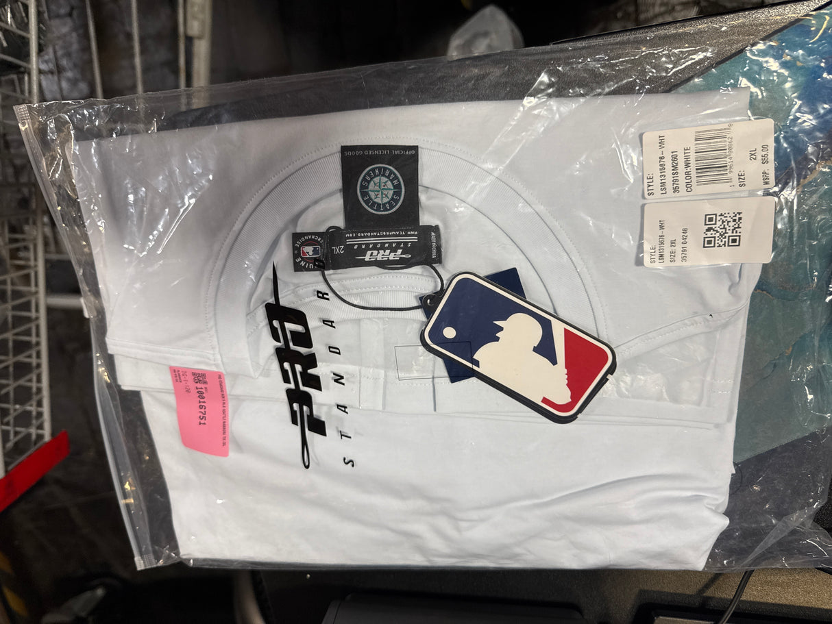 PRO STANDARD MEN'S MLB SEATTLE MARINERS TEE 2XL