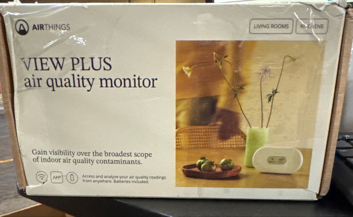 AirThings view Plus Air Quality Monitor