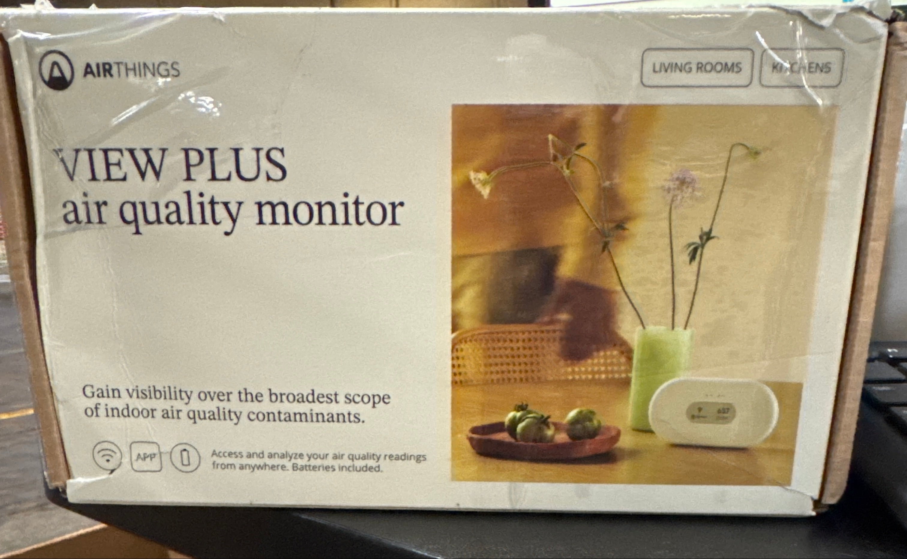 AirThings view Plus Air Quality Monitor