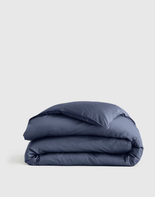 QUINCE | Bamboo Duvet Cover in Nightfall | Full/Queen (US 92L/88W)