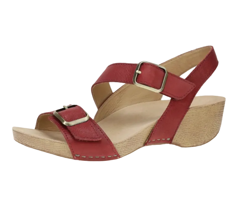 DANSKO | Trinity Wedge for Women | Cayenne | US 7.5-8/EU 38