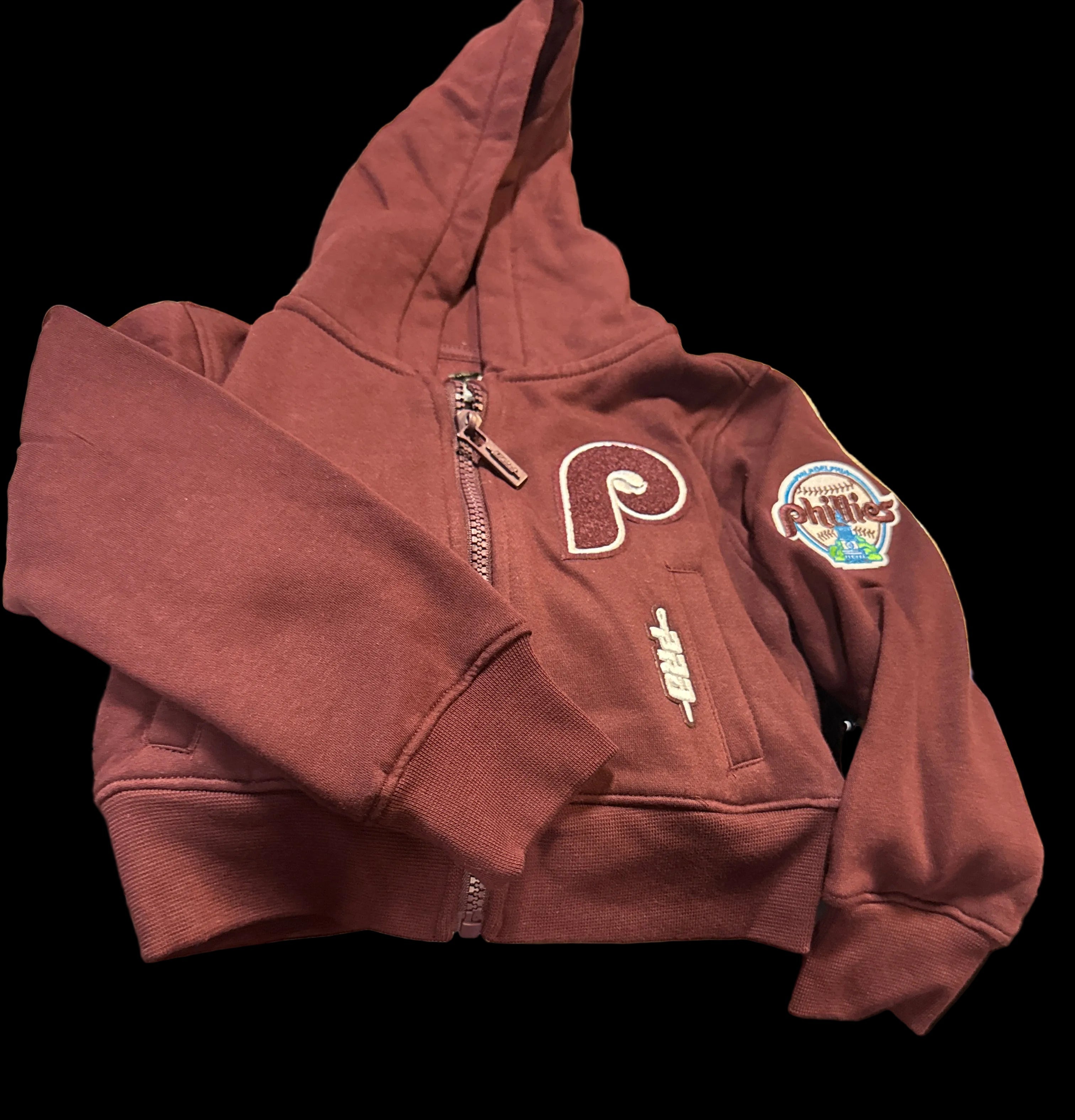 Antigua Philadelphia Phillies Victory Full Zip Hoodie for Toddler (2T)