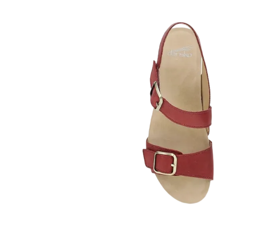 DANSKO | Trinity Wedge for Women | Cayenne | US 7.5-8/EU 38