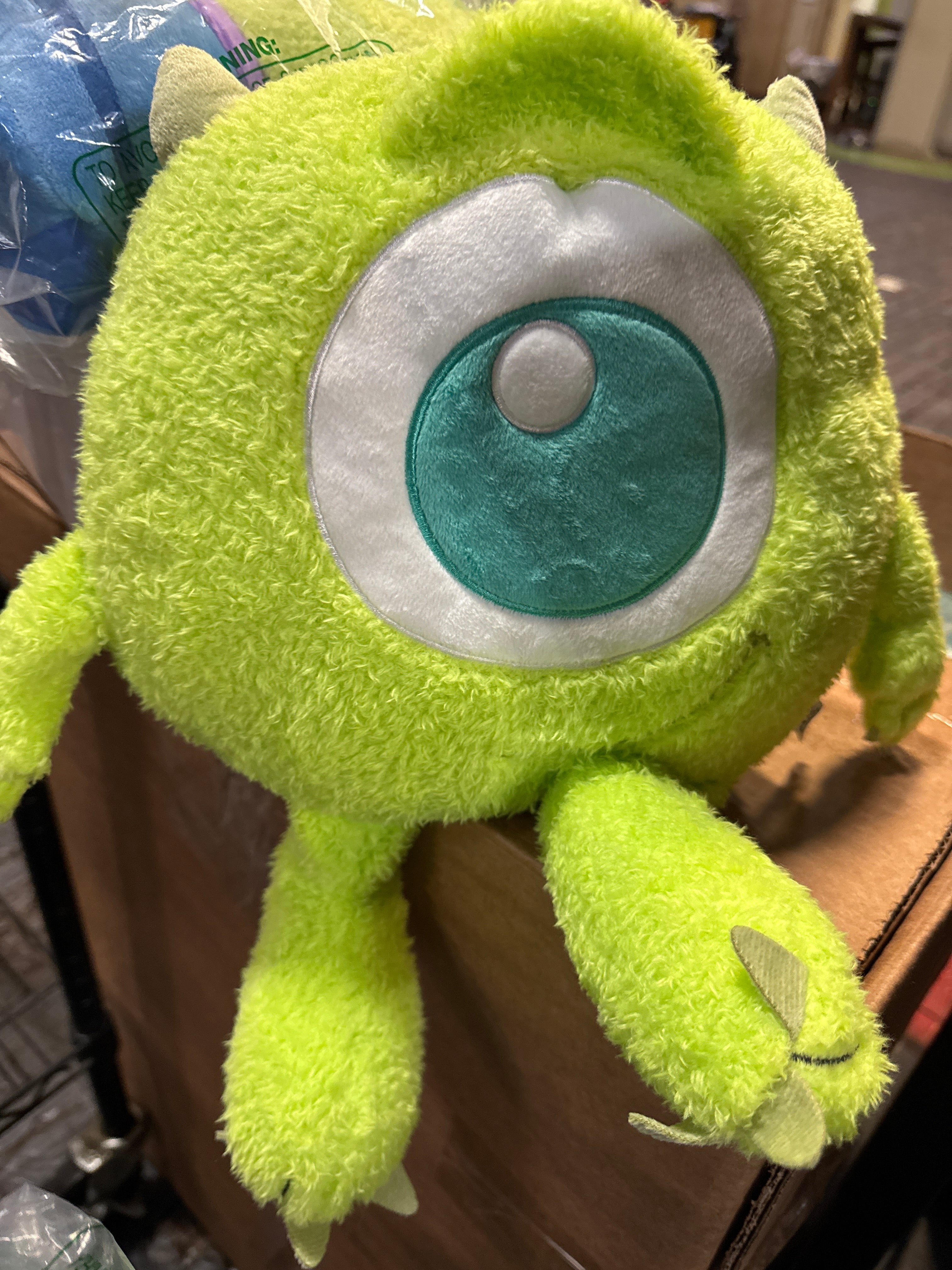 Disney Baby Monsters Inc. Mike Wazowski Plush