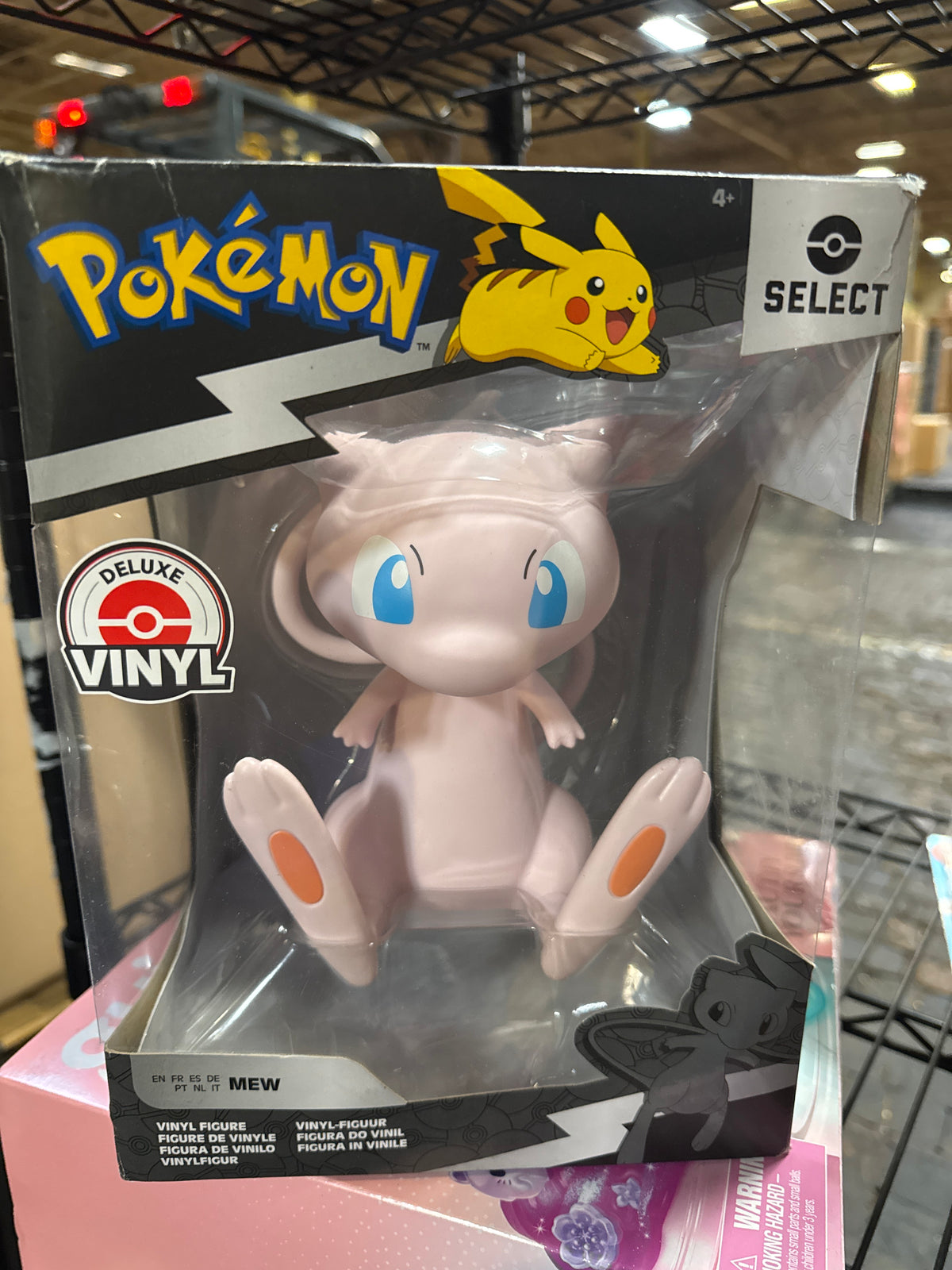 Pokemon8" Select Deluxe Vinyl Figure: Wave 3 - Mew