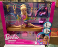 Barbie Gymnastics Playset with Blonde Fashion Doll, Balance Beam, 10+ Accessories & Flip Feature with Blonde Hair