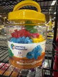 Learning Resources Snap-n-Learn Matching Dinos, Fine Motor, Counting & Sorting Toy, 18 Pieces, Ages 18+ months