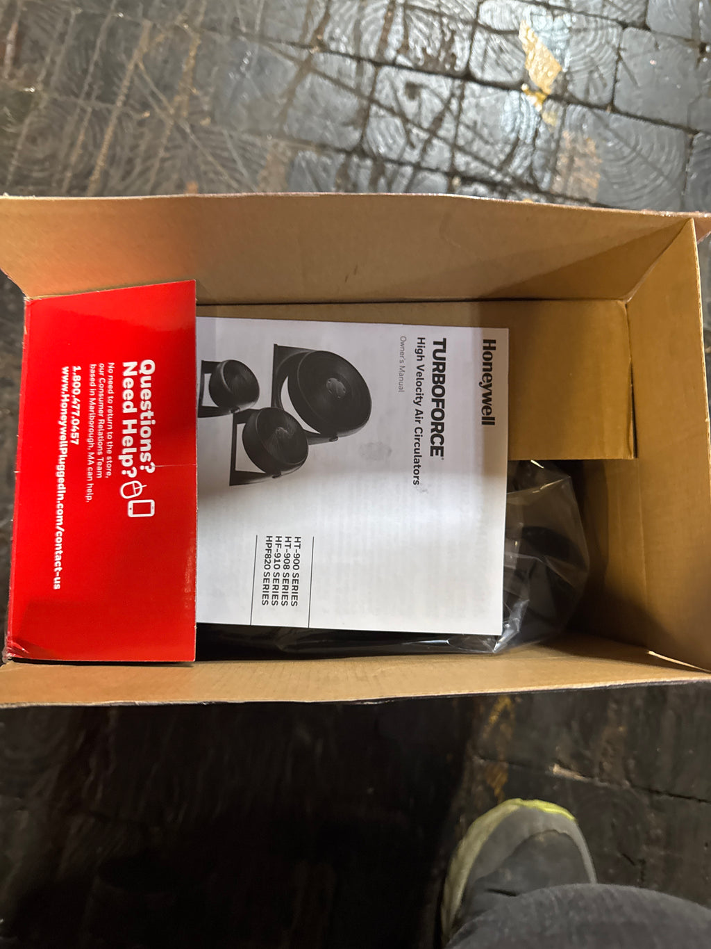 Honeywell Turboforce Fan, Ht-900, 11 inch