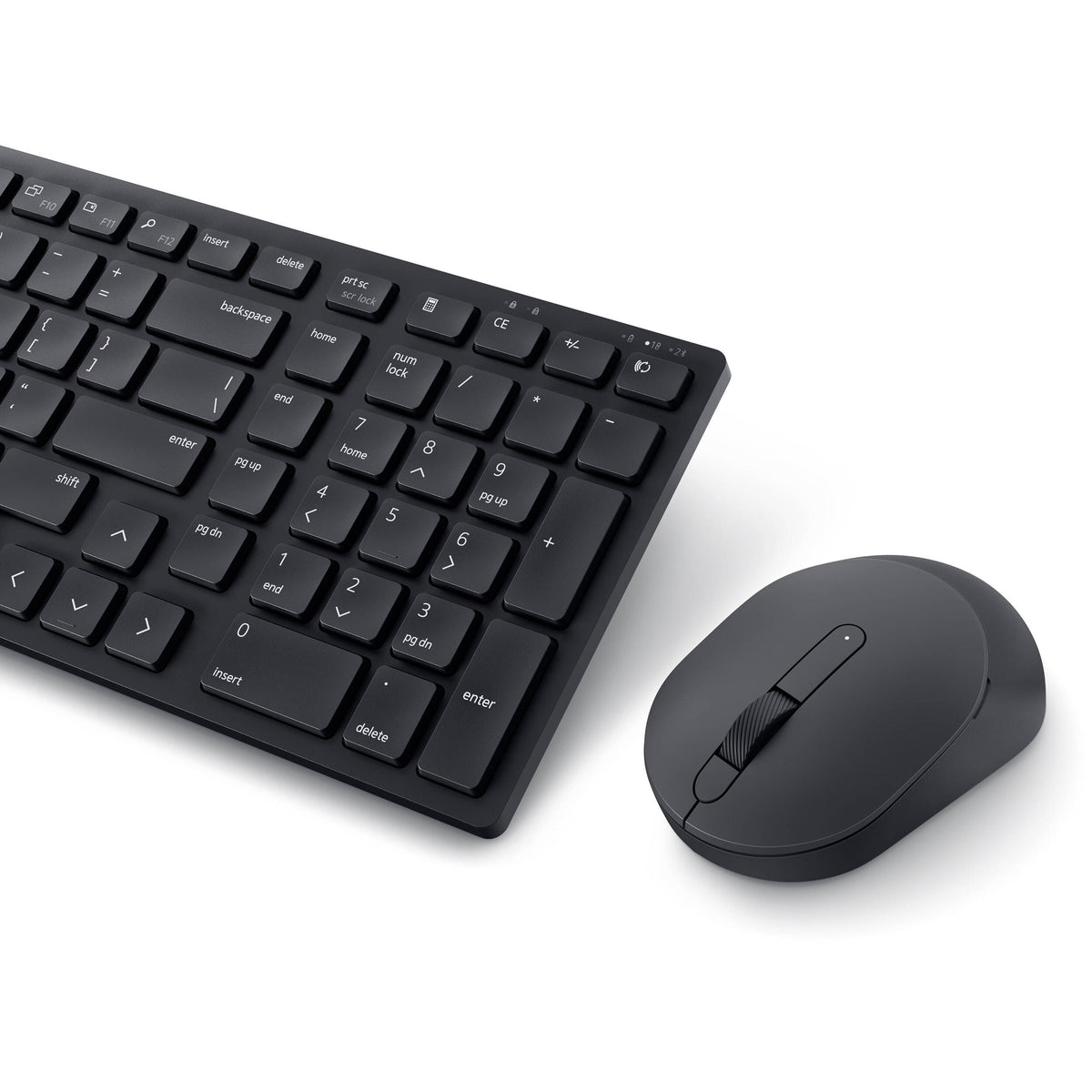 *Dell Pro Compact Silent Keyboard Mouse KM555, Black