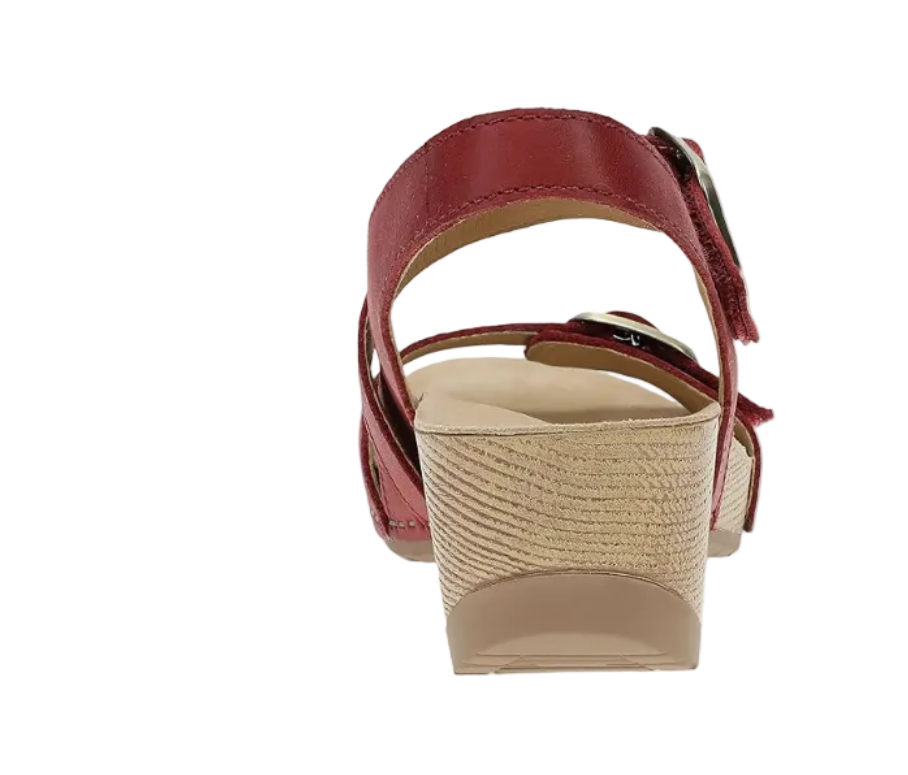 DANSKO | Trinity Wedge for Women | Cayenne | US 7.5-8/EU 38