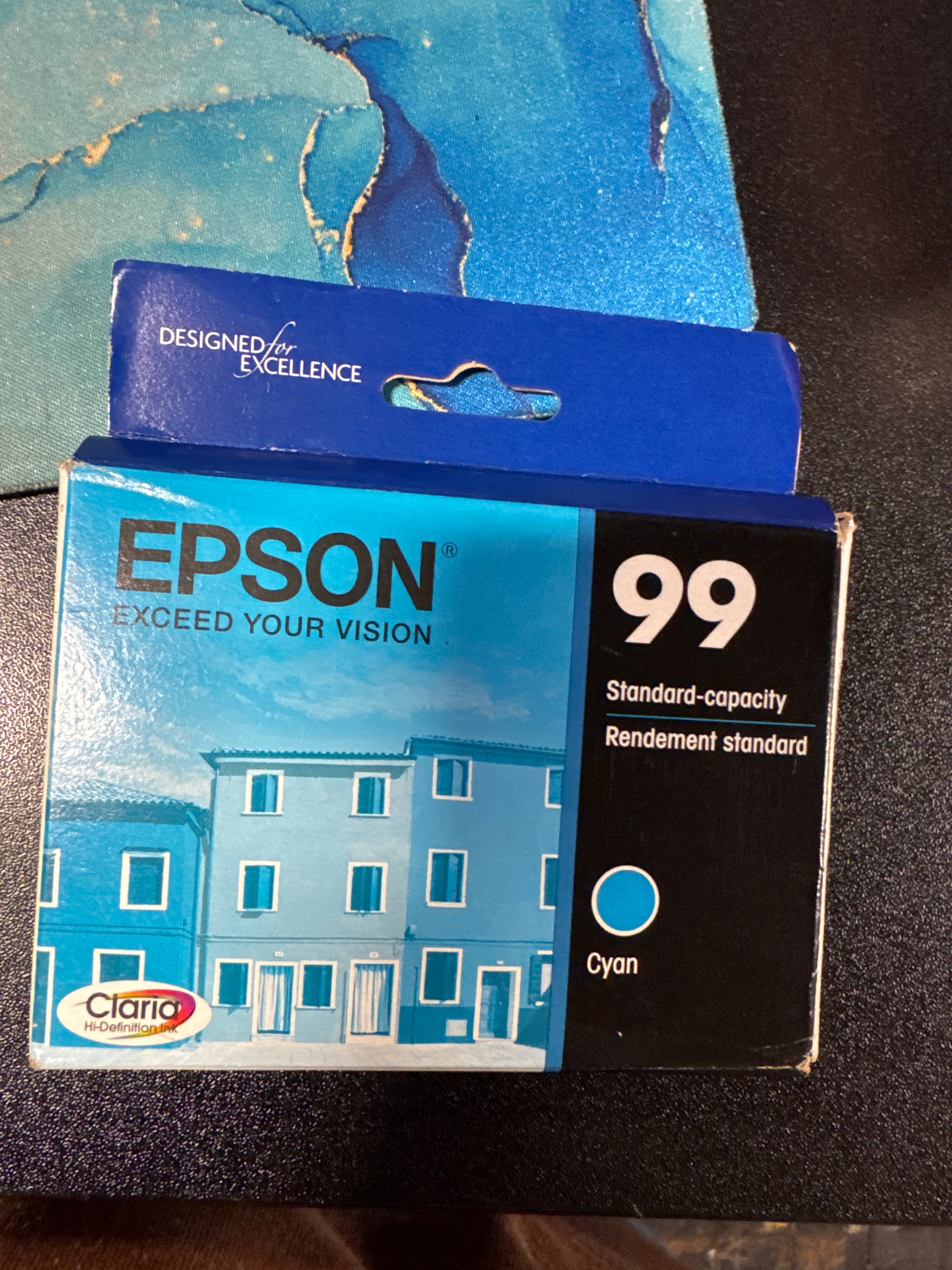 Epson - 99 Standard Capacity - Ink Cartridge - Cyan