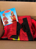 Melissa & Doug Fire Chief Role Play Costume Dress-Up Set
