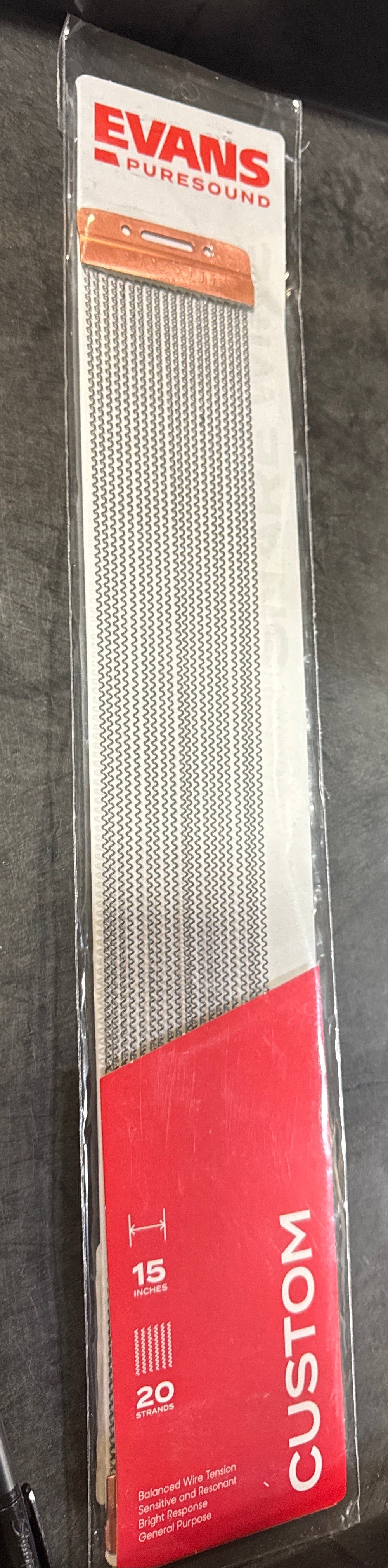 PURESOUND P1520 CUSTOM SERIES SNARE WIRE 20 STRAND 15 INCH