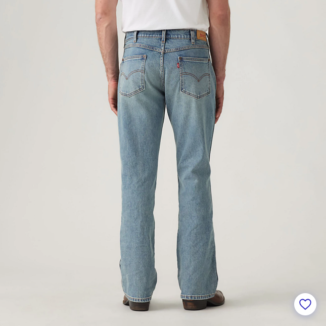 LEVI'S WESTERNWEAR 537 Western Bootcut Jeans | Light Blue