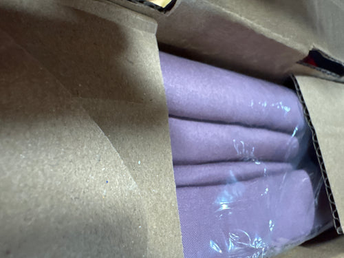 Amazon Basics Lightweight Super Soft Easy Care Microfiber 4 Piece Bedsheets Set with 14-Inch Deep Pockets, Queen, Frosted Lavender, Solid
