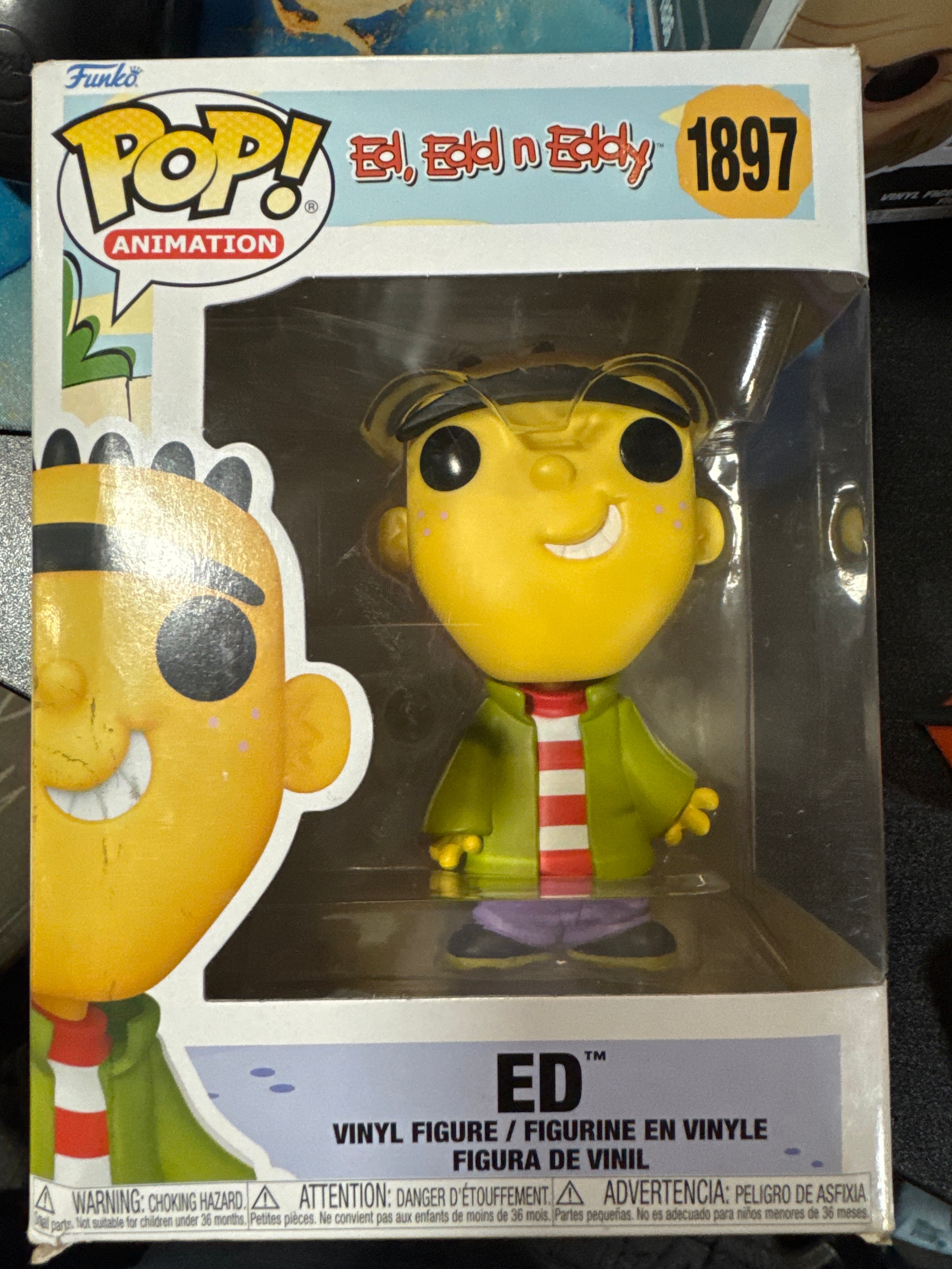 Ed Funko Pop! Animation Ed, Edd n Eddy - Collectible Vinyl Figure #1897