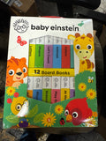 Baby Einstein - My First Library Board Book Block 12-Book Set - First Words, Alphabet, Numbers, and More! - PI Kids Board book – Picture Book, January 21, 2020