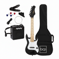 Best Choice Products - Kids Electric Guitar Beginner Starter Kit w/ 5W Amplifier - 30 in - Black
