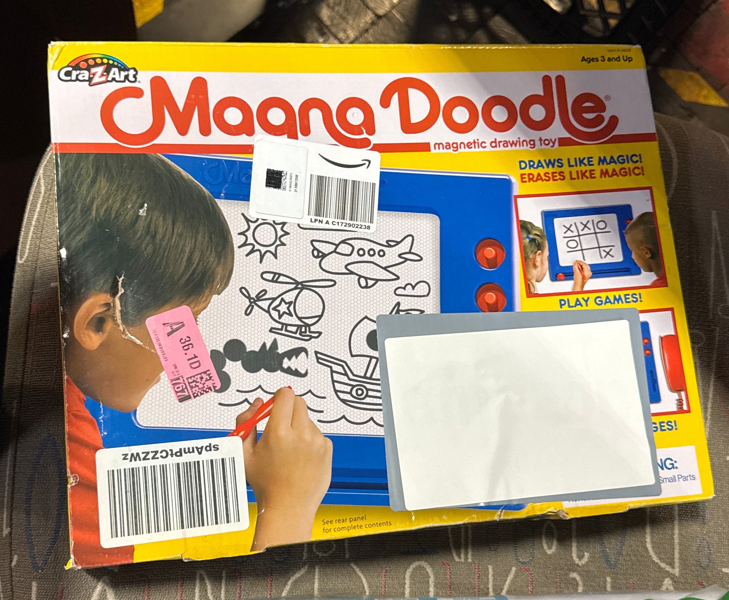 Cra-Z-Art Retro Magna Doodle - 50 Years of Creative Fun – Classic Magnetic Drawing Board Toy, Ages 3+