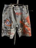 MEN'S RMRJNZ DEFY THE ORDINARY LT BLUE JEAN SHORTS (RM221S) 30X12