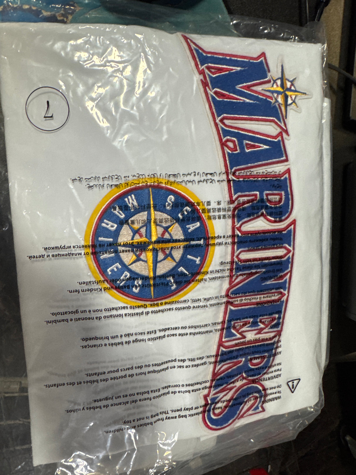 PRO STANDARD MEN'S MLB SEATTLE MARINERS TEE 2XL