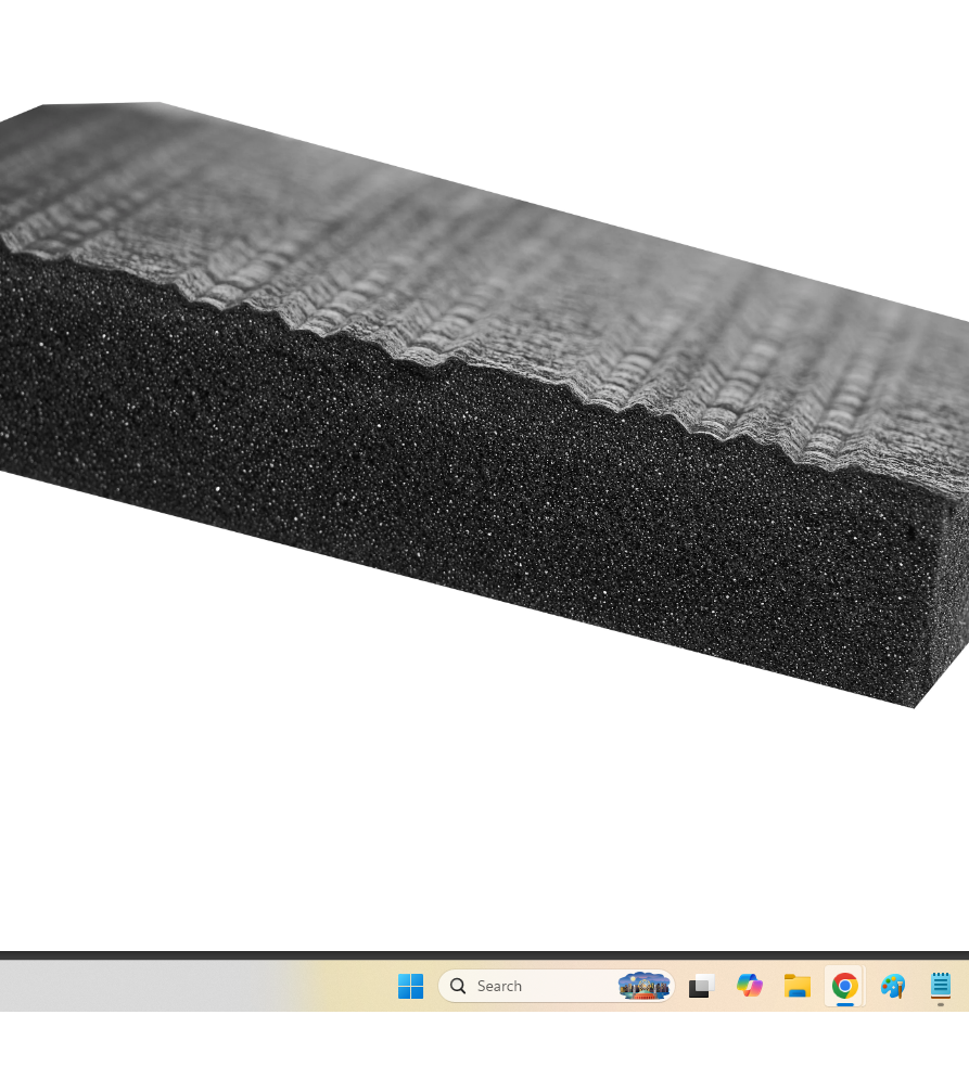 OLYMPIA Anti-Fatigue Mat - 3'Wx5'L 5/8" Thickness - Black - Model SB-1006