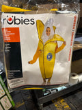 Forum Novelties Rubie's Unisex Banana Costume, Adult, Multicolored, Medium/Lg (7-12)