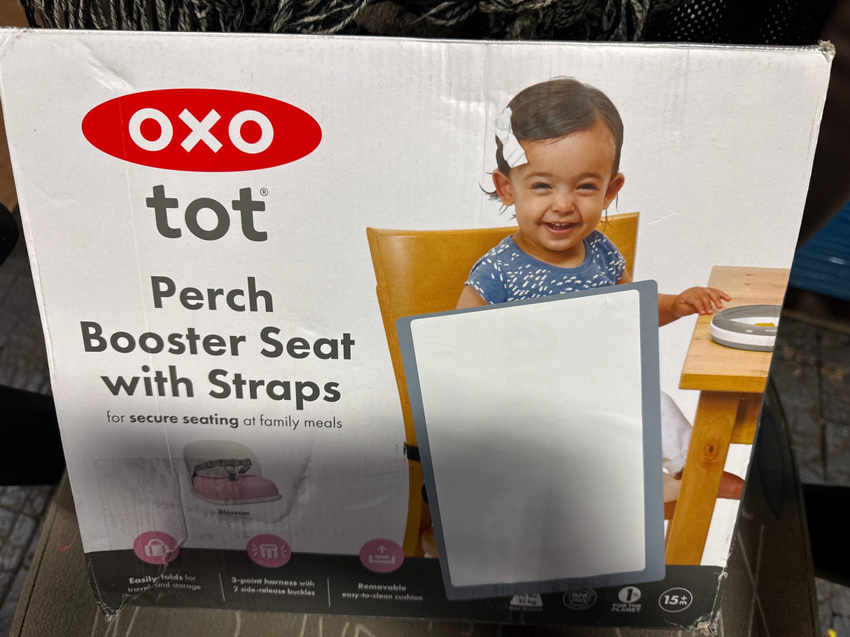 OXO Tot Perch Booster Seat with Straps - Blossom