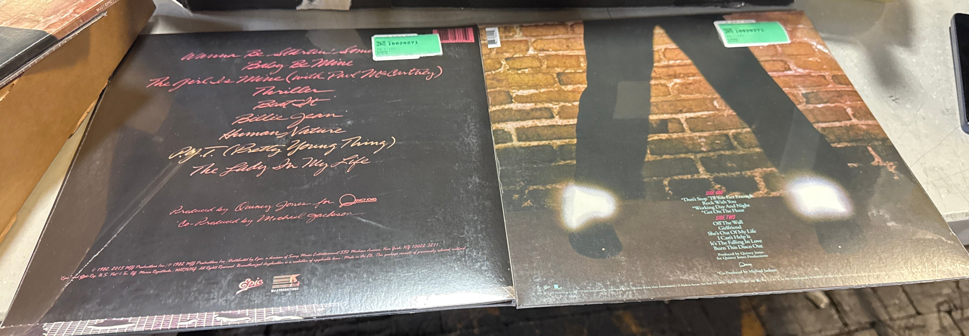 Michael Jackson – Off the Wall/Thriller Bundle