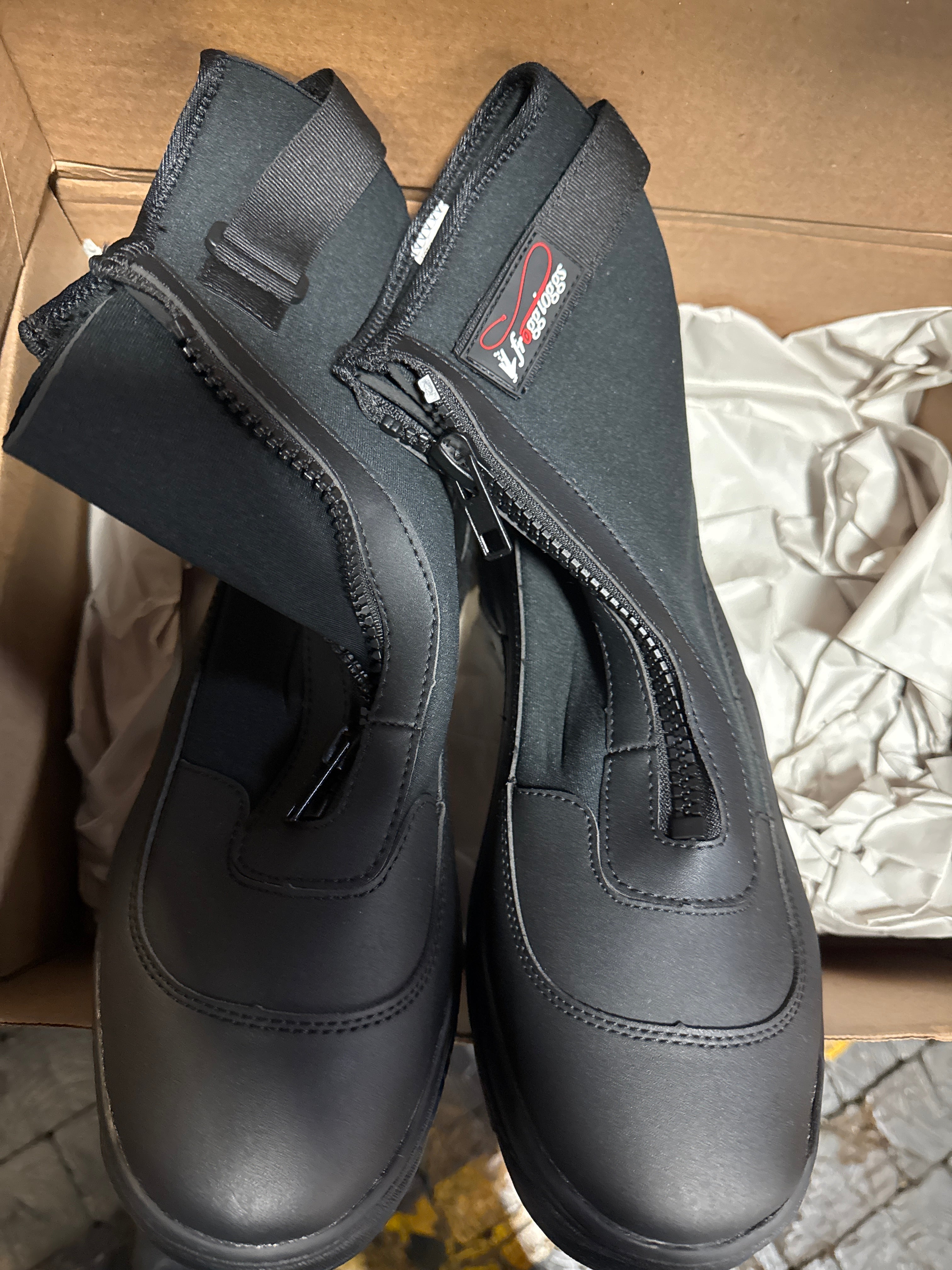 Size 12 FROGG TOGGS Men's Aransas II Neoprene Surf & Sand Waterproof Fishing Wading Boot for Fishing
