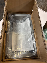 Amazon Basics Rectangular Baking Bread Loaf Pan, 9.5 x 5 Inch, Set of 2, Gray