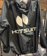 HOTSUIT Sauna Suit for Women Anti Rip Sweat Suit for Weight Loss Odorless Sauna Jacket Pant for Workout Gym, Black, 3XL