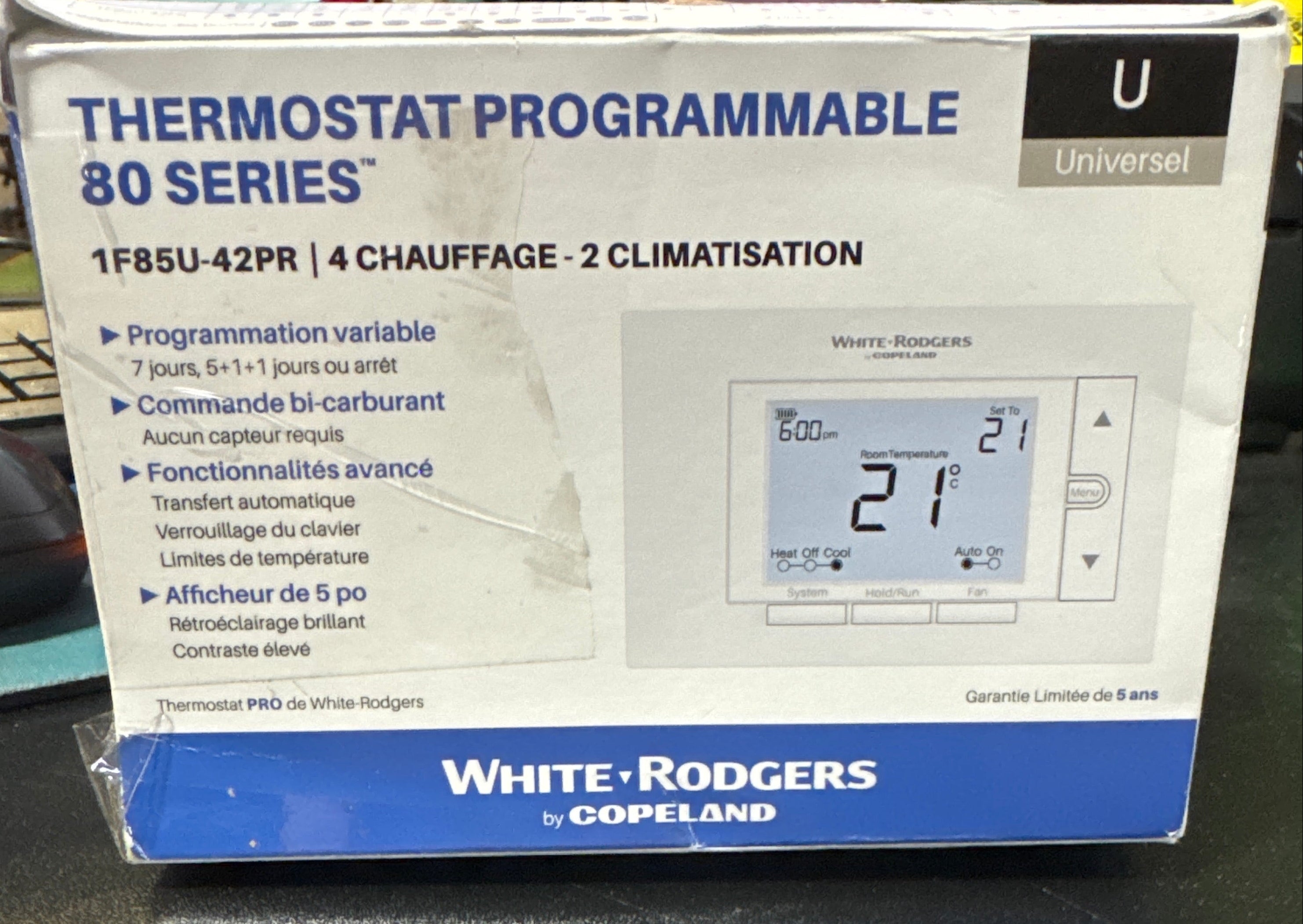 Emerson 1F85U-42PR Programmable Thermostat