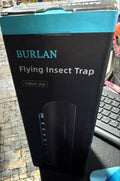 Flying Insect Trap Plug in Mosquito Bug Zapper Indoor Gnat Moth Catcher with 9W Night UV Light, 10 Sticky Glue Board Refills for Home Office