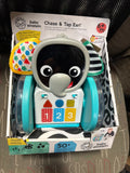 Baby Einstein Chase & Tap Earl Crawling Baby Toy, with Mirror and Music