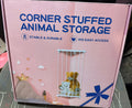 Corner Stuffed Animal Storage Shelf