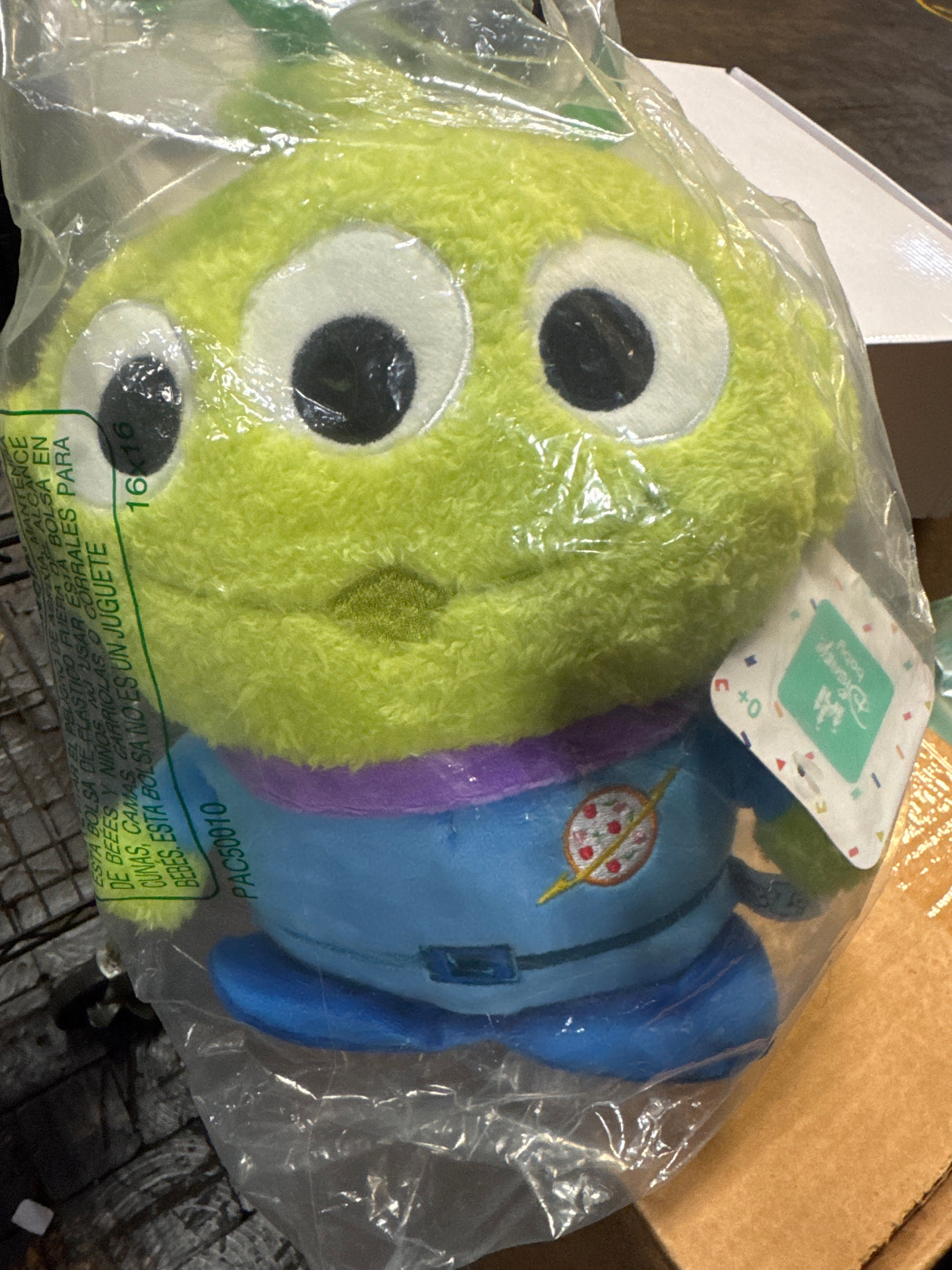 Kids Preferred Disney Pixar Toy Story Little Green Man Alien Cuteeze Extra Soft Plush Stuffed Animal Toy for Baby and Toddler Boys and Girls 12 Inches