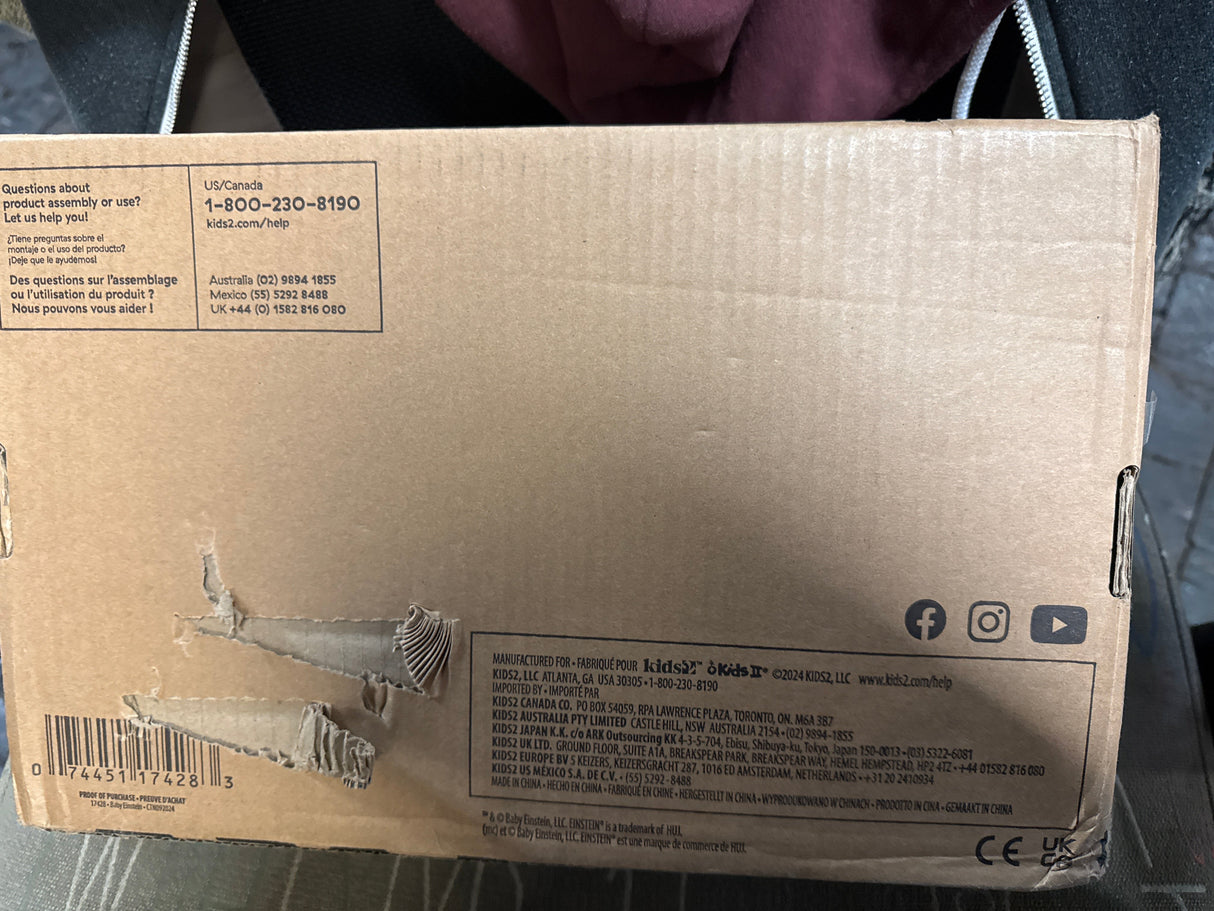 Baby Einstein Sea Dreams Soother Musical Crib Toy and Sound Machine, Pink, Newborn and up