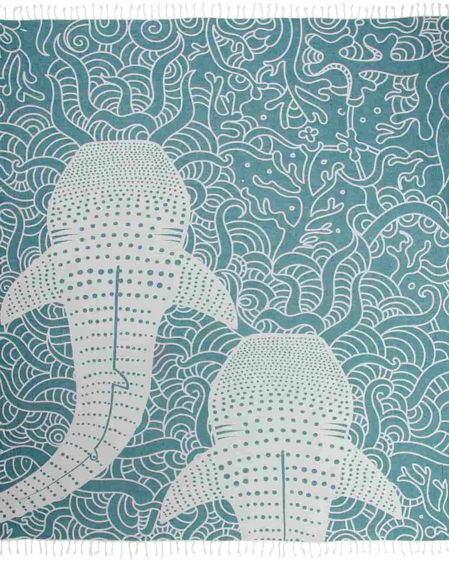 SandCloud Whale Shark XL Turquoise