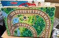 Melissa & Doug Take-Along Railroad Tabletop Playset with Wooden Train Toys, Animals & Scenery Play Pieces, Preschool Learning Toys for Girls & Boys 3+ - FSC Certified