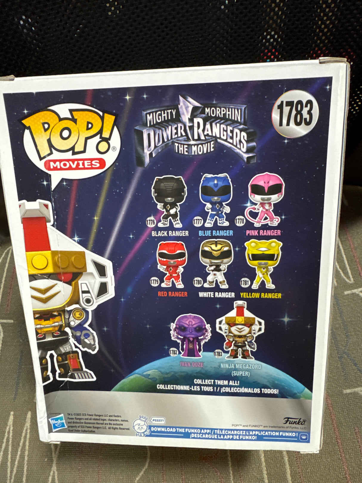 Funko Pop! Super: Mighty Morphin Power Rangers: The Movie - Ninja Megazord - Metallic - Power Rangers Movie - Collectable Vinyl Figure - Gift Idea - Official Merchandise - Toys for Kids & Adults