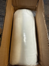 Amazon Basics Hypoallergenic Quilted Plush and Breathable Mattress Topper Pad, 18 Inches Deep, Queen, White