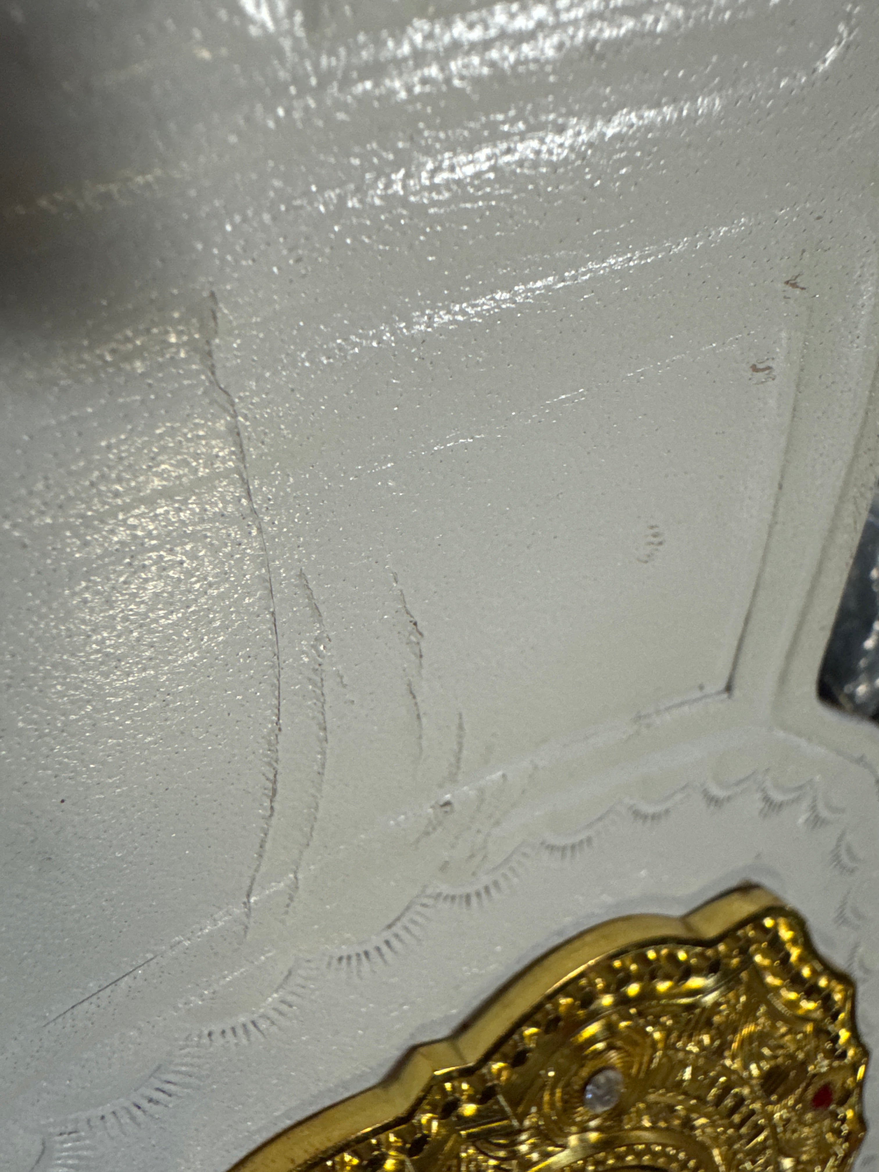 IWGP WHITE Intercontinental Wrestling Heavyweight Championship Belt - Adult Size Replica - NJPW Style Premium White Title Belt