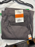 Perry Ellis Men's Standard Portfolio Performance Stretch Dress Pant, Modern Fit and Non-Iron Flat Front, Charcoal Plaid, 38W x 32L