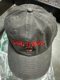 Ohio State Buckeyes Arch Over Gray Officially Licensed Adjustable Baseball Hat