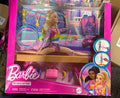 Barbie Gymnastics Playset with Blonde Fashion Doll, Balance Beam, 10+ Accessories & Flip Feature with Blonde Hair